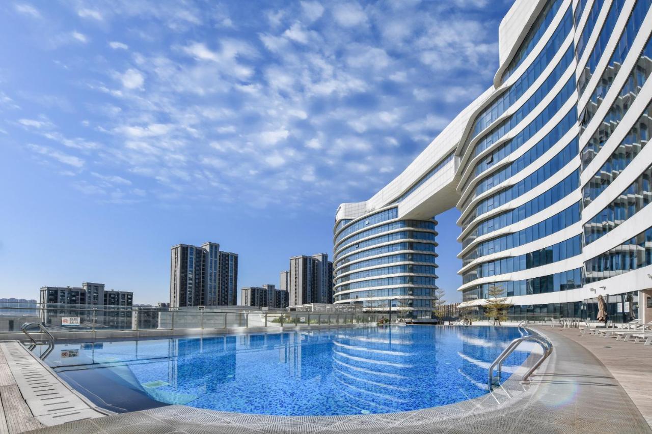 Wyndham Grand Plaza Royale Yuzhou Xiamen Wuyuan Bay Hotell Exteriör bild