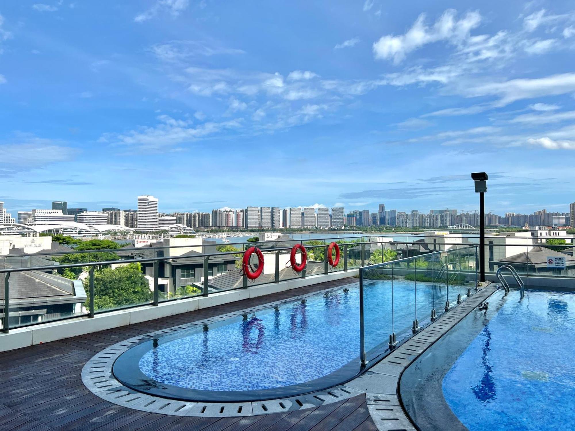 Wyndham Grand Plaza Royale Yuzhou Xiamen Wuyuan Bay Hotell Exteriör bild