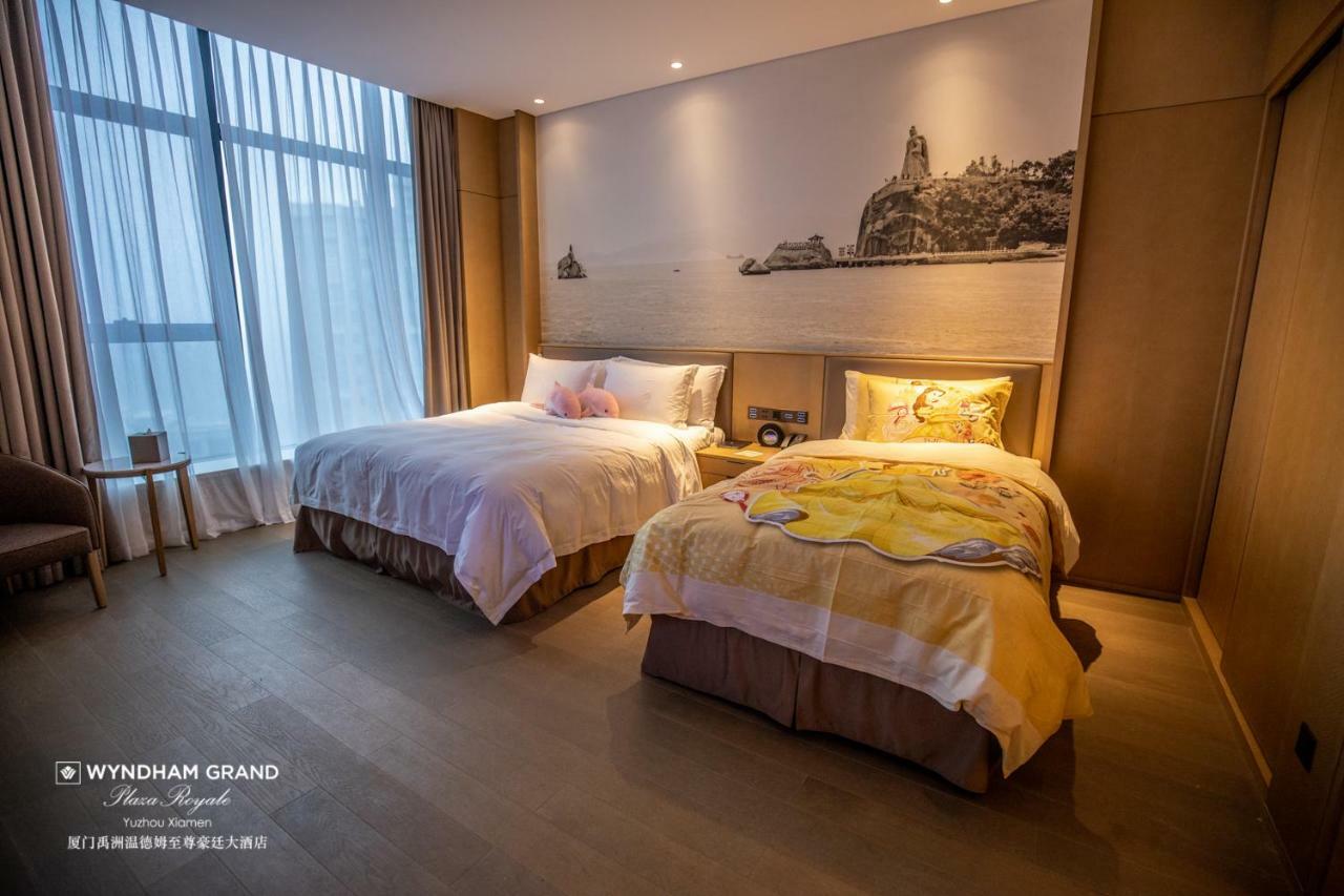 Wyndham Grand Plaza Royale Yuzhou Xiamen Wuyuan Bay Hotell Exteriör bild